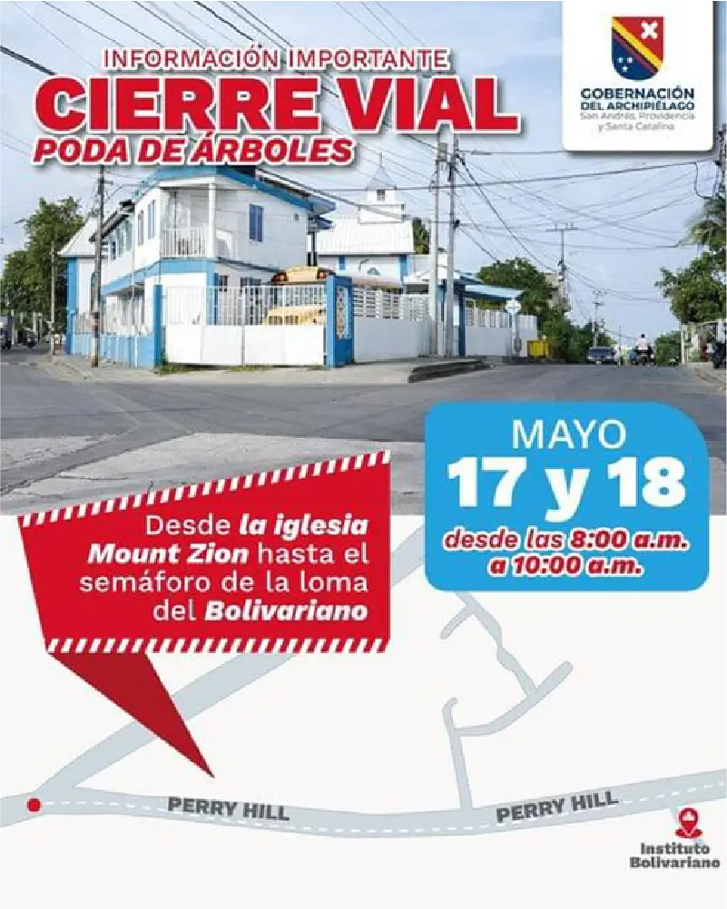 Cierre vial